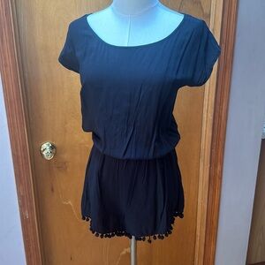 Open back romper. Size small